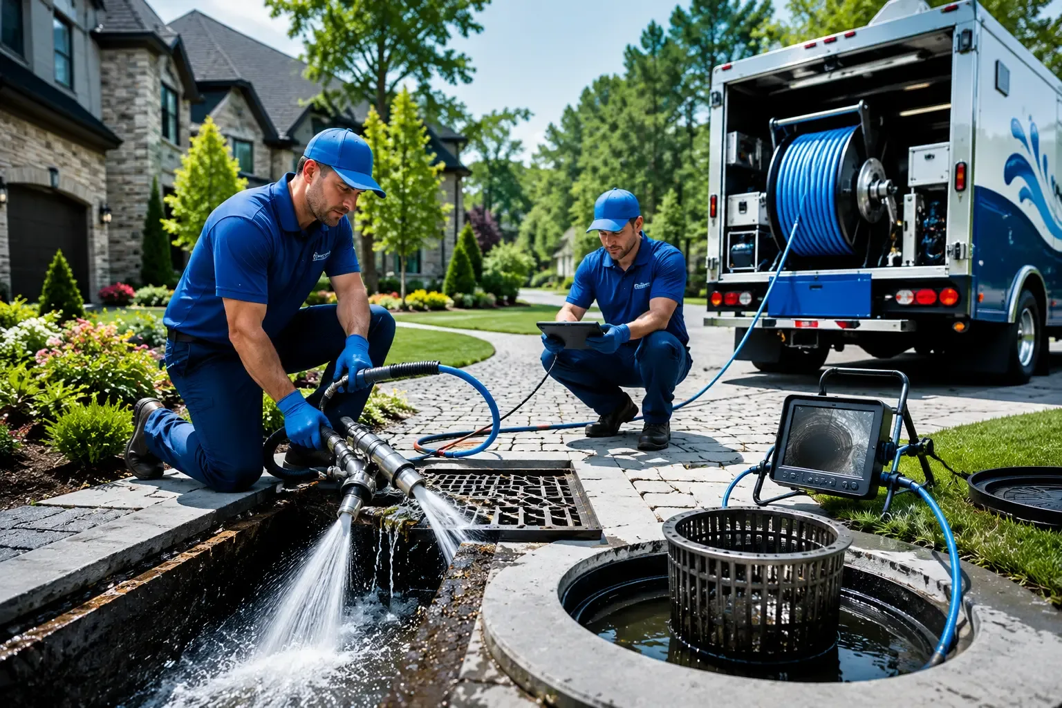 Local outdoor drain cleaning professionals in Fries, VA