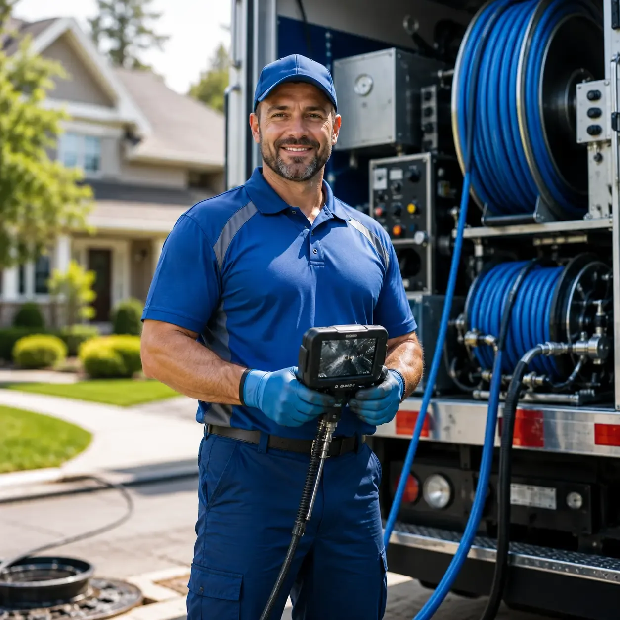 Local outdoor drain cleaning specialists in Fries, VA